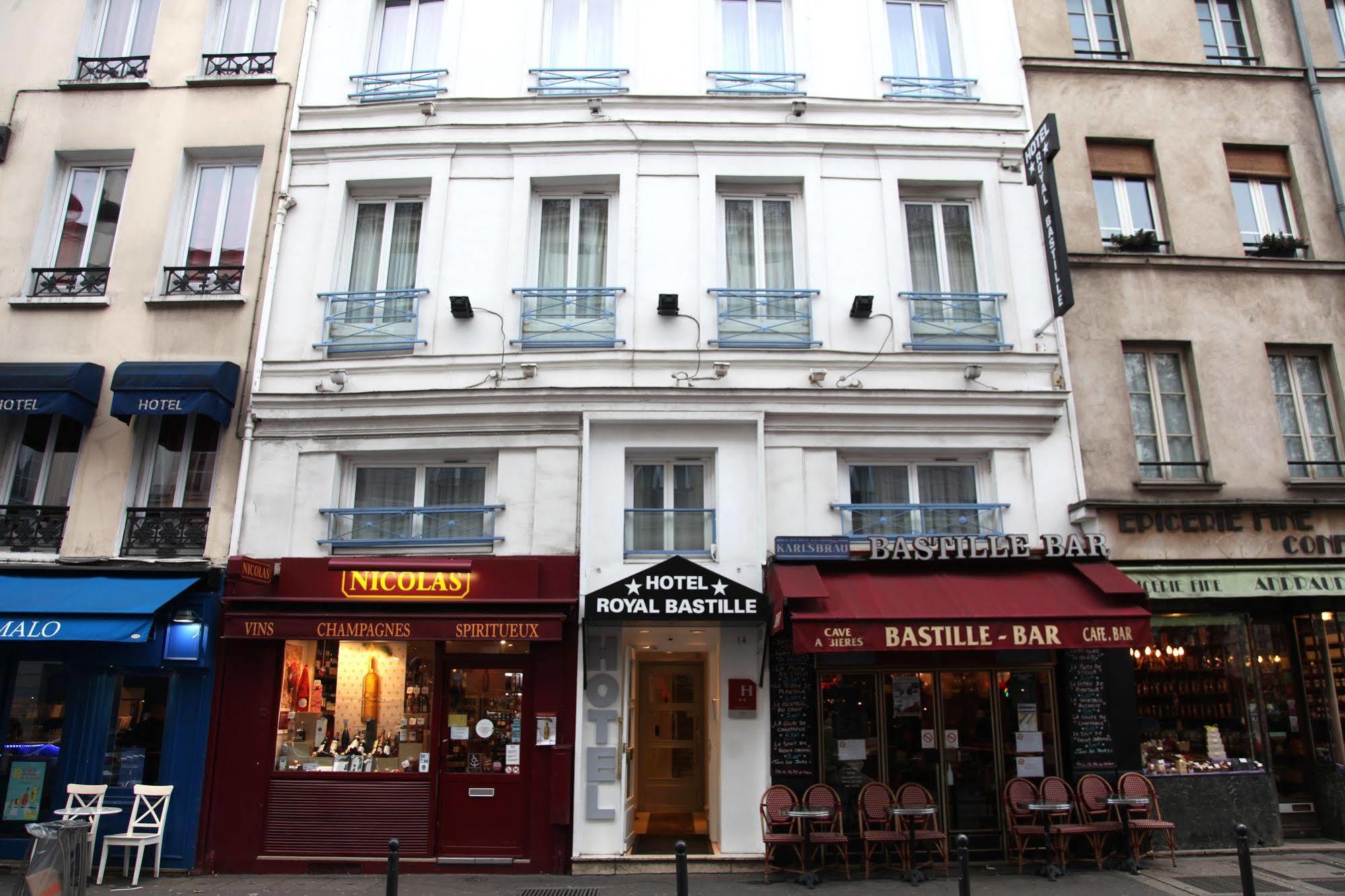 Hotel Royal Bastille Paris Exterior foto