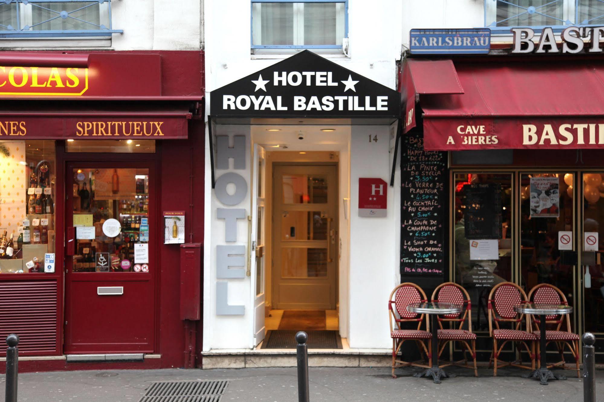 Hotel Royal Bastille Paris Exterior foto